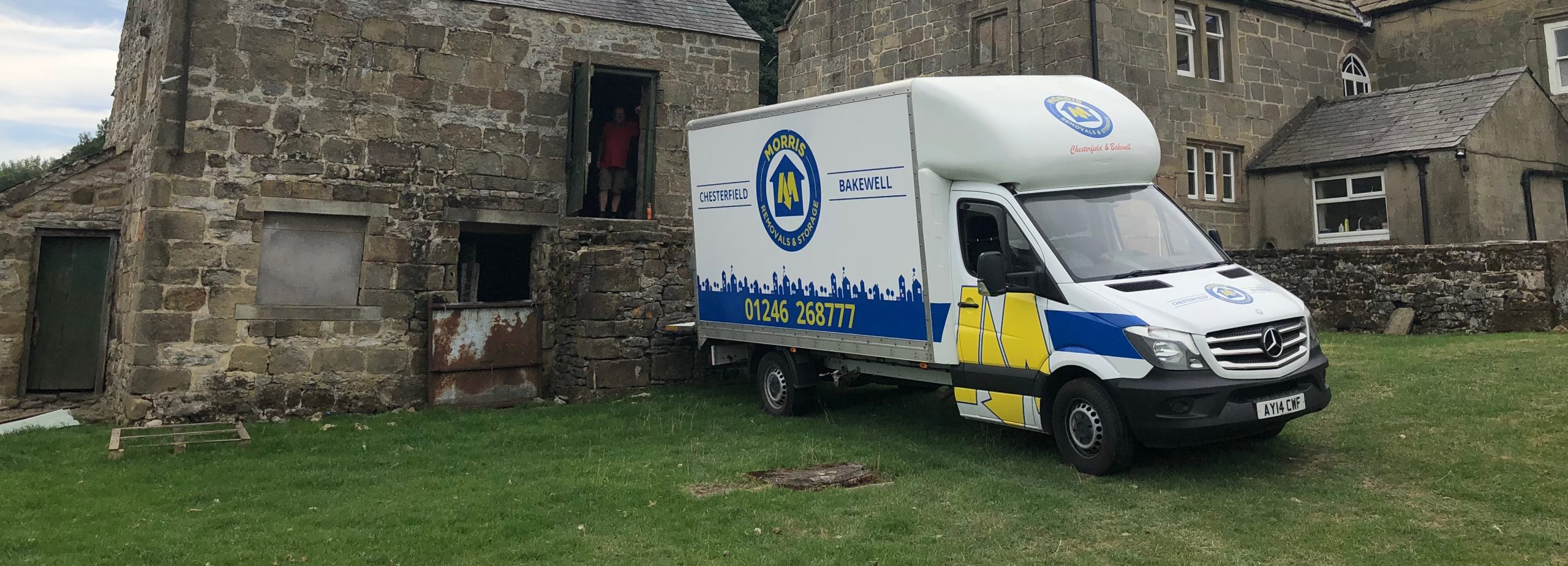 van hire in chesterfield with a driver